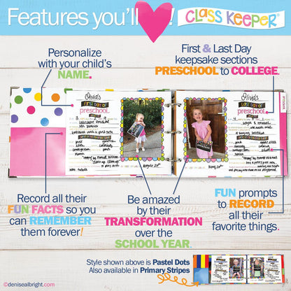 First & Last Day Keepsake Album
